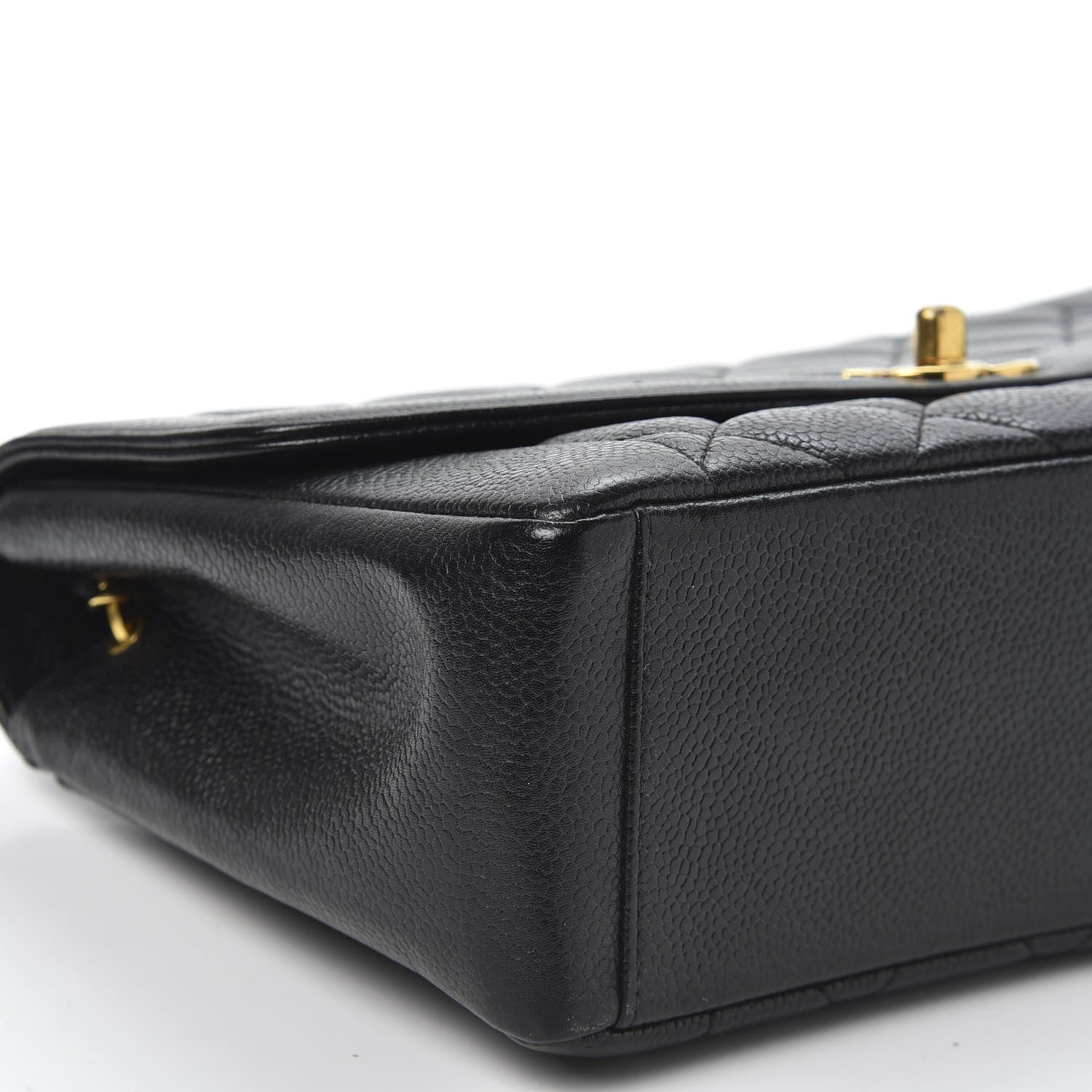 Chanel Caviar Quilted Medium Single Flap Black 5 of 12