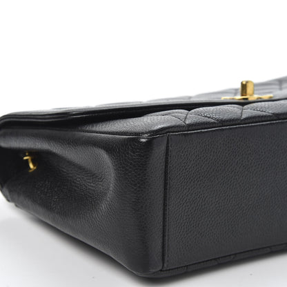 Chanel Caviar Quilted Medium Single Flap Black 5 of 12