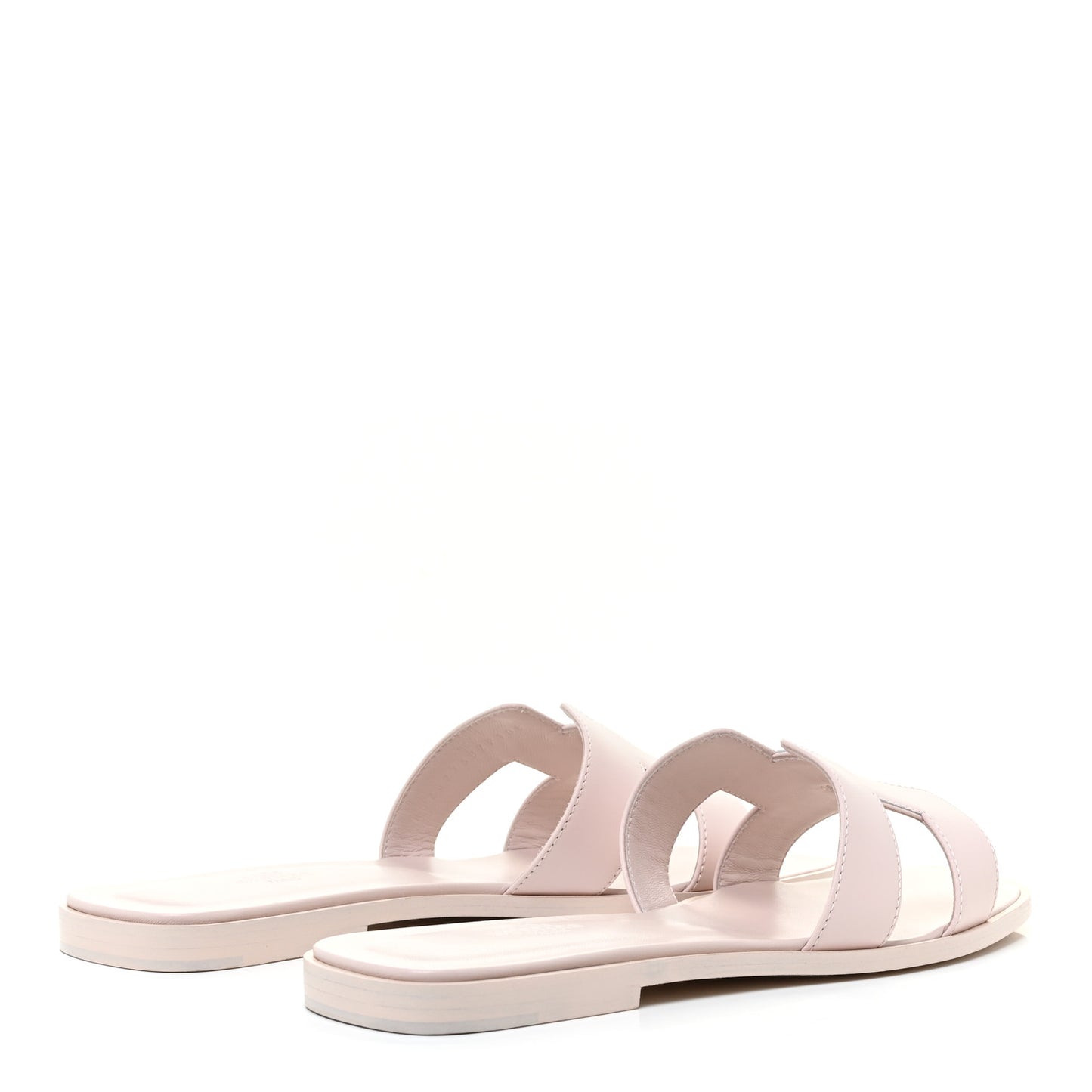 Box Calfskin Oran Sandals 40 Rose Pale