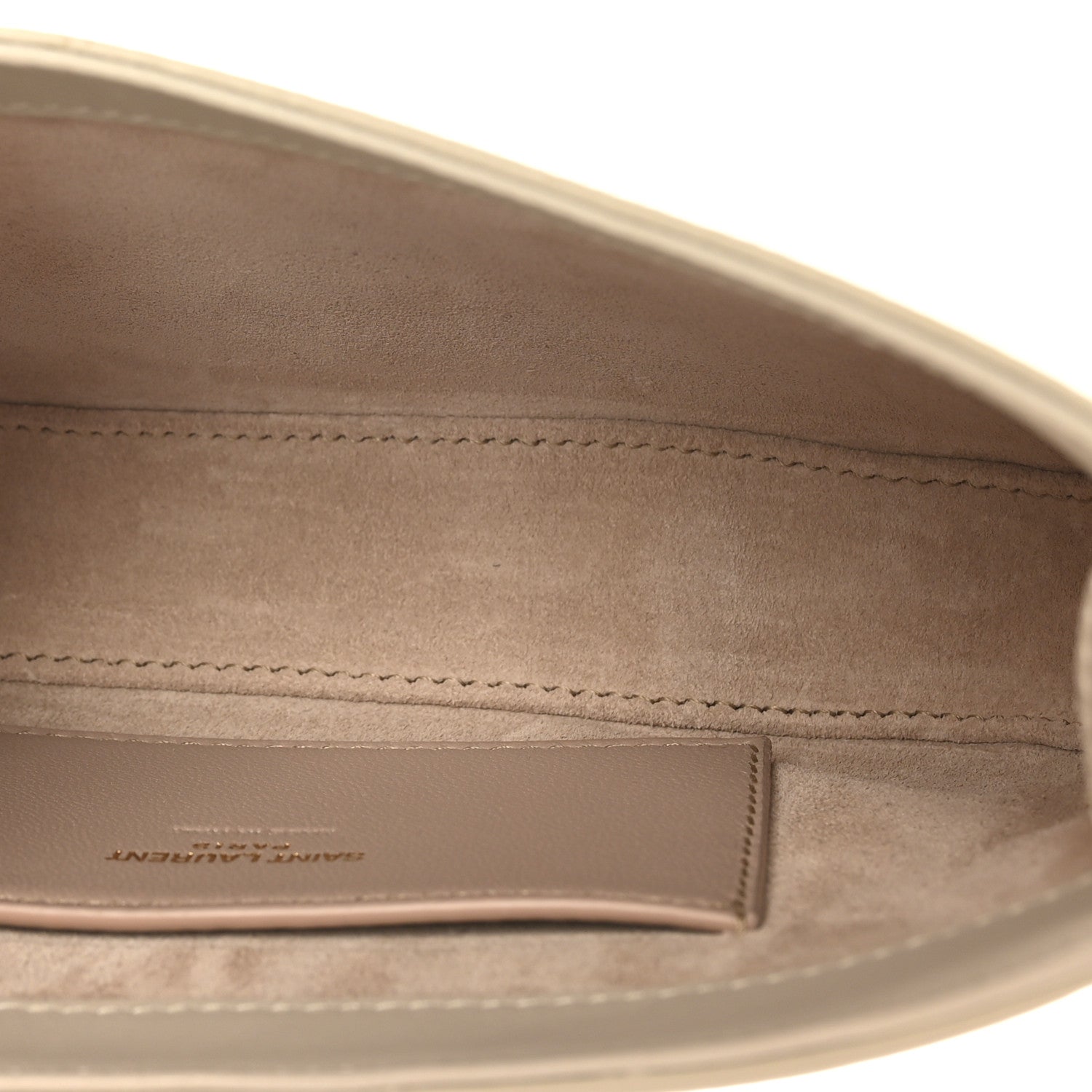 Saint Laurent Smooth Calfskin Le 5 A 7 Mini Hobo Crema Soft 5 of 10