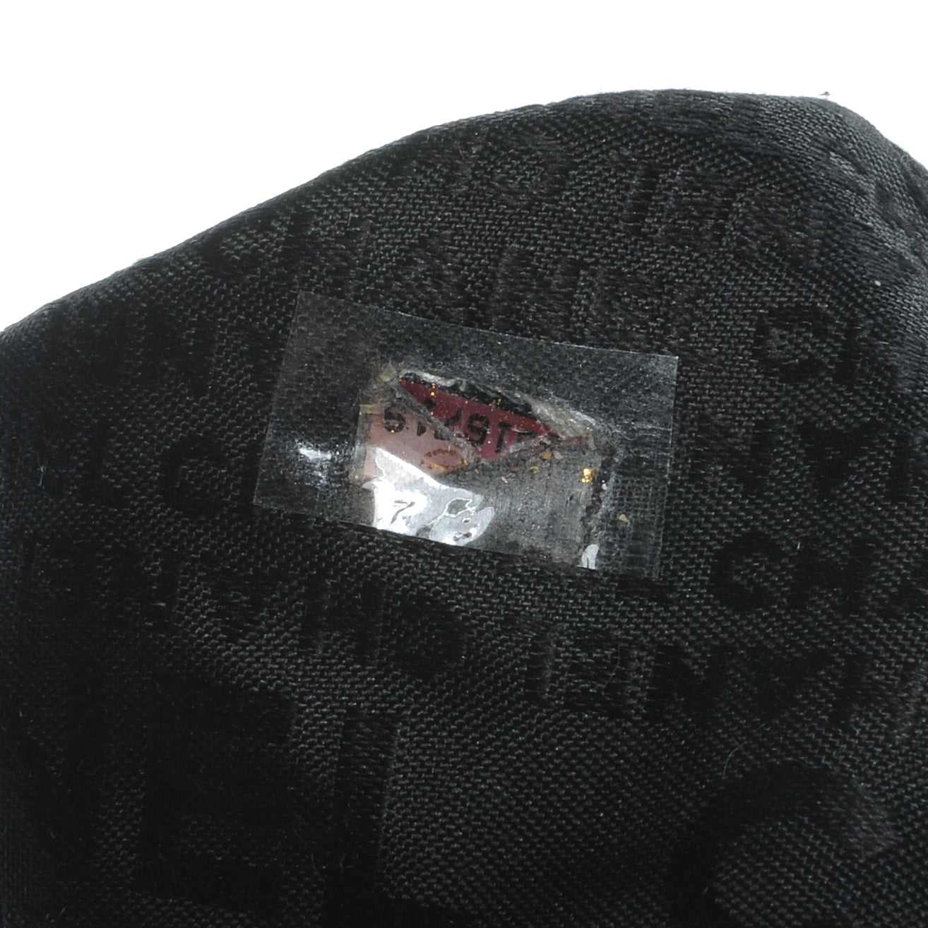 Caviar Square Stitched Tote Black