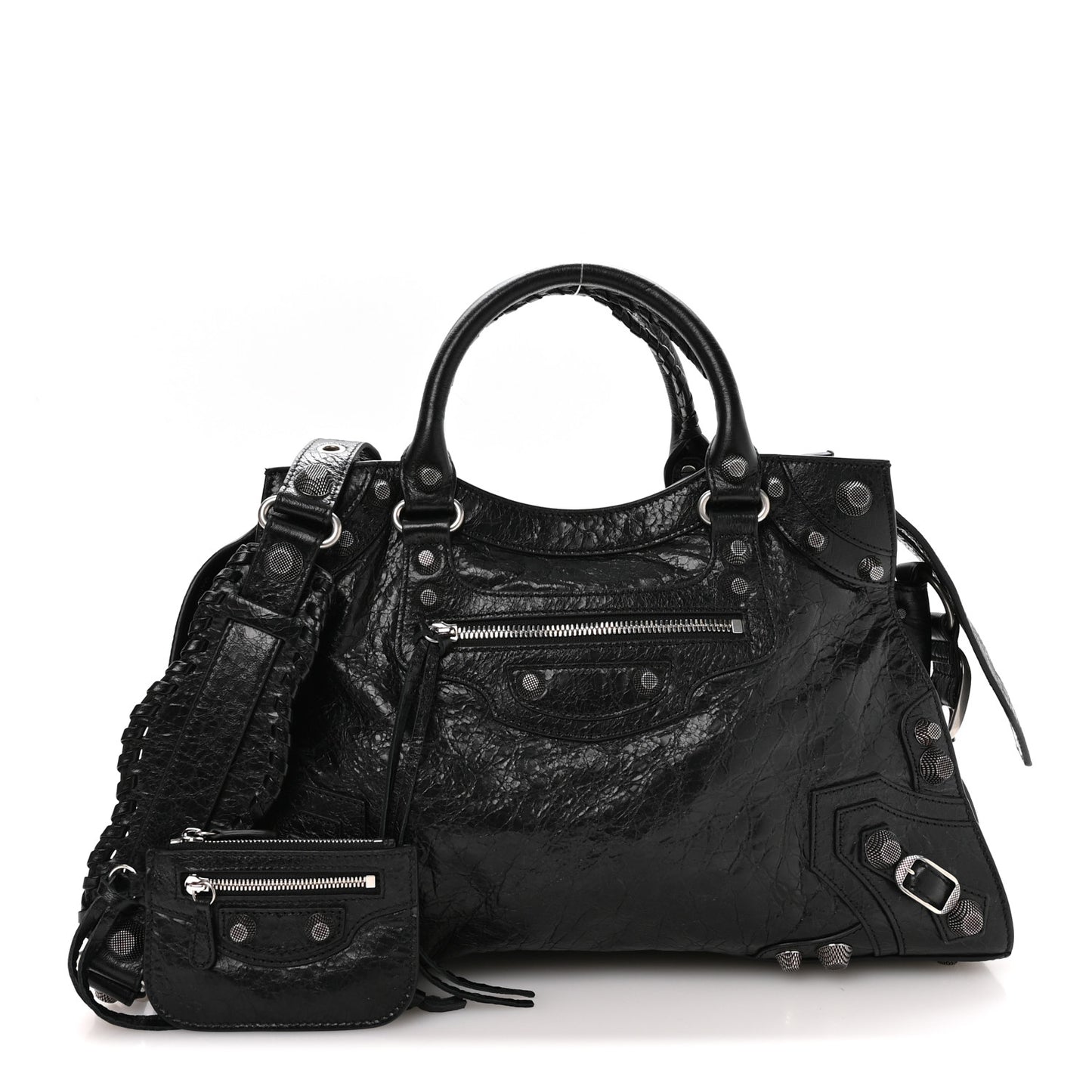 Agneau Arena Neo Cagole City Handbag Black