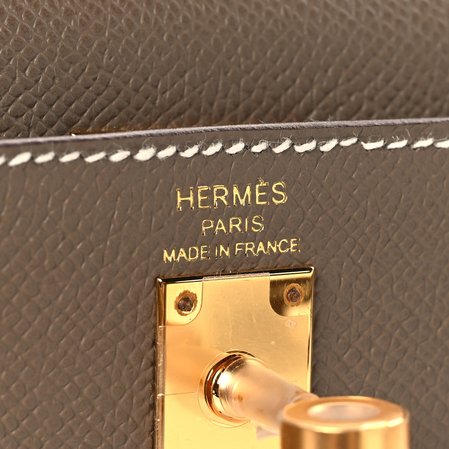 Hermes Epsom Kelly Sellier 25 Etoupe 6 of 13