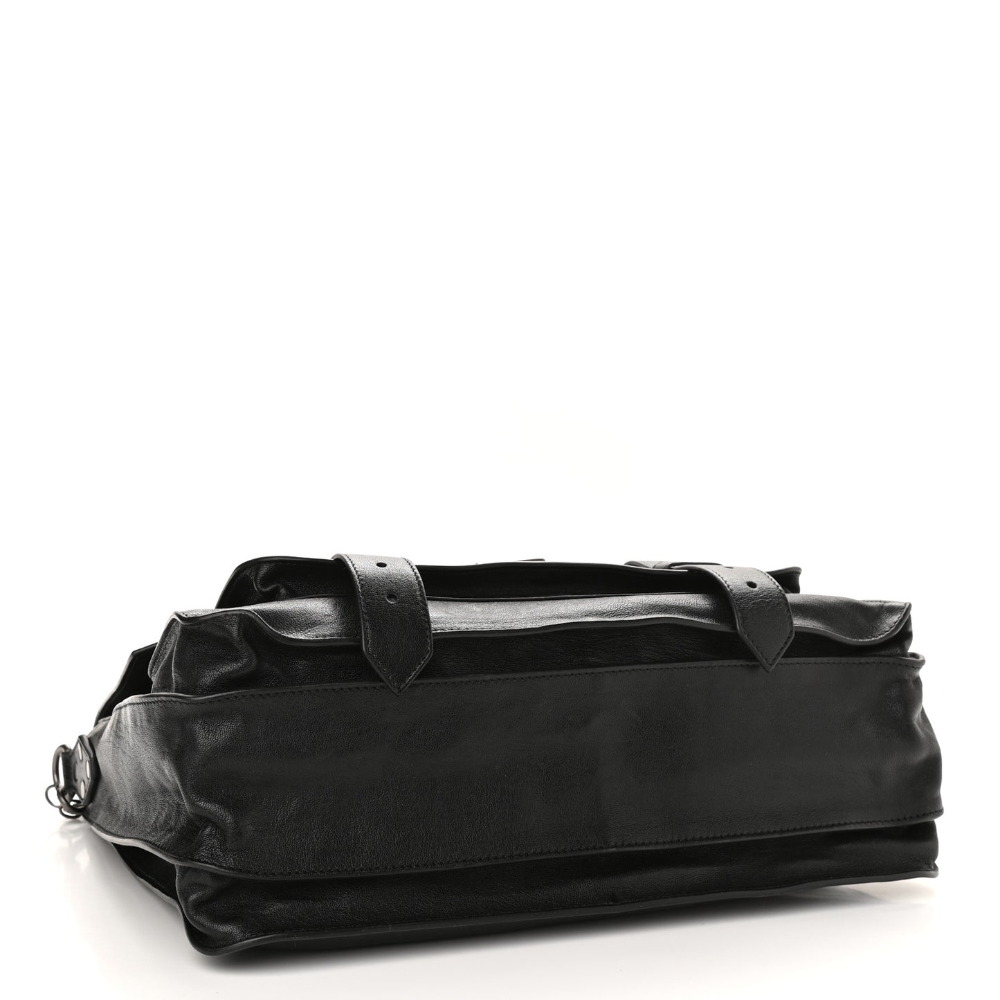 Lambskin PS1 Large Satchel Black