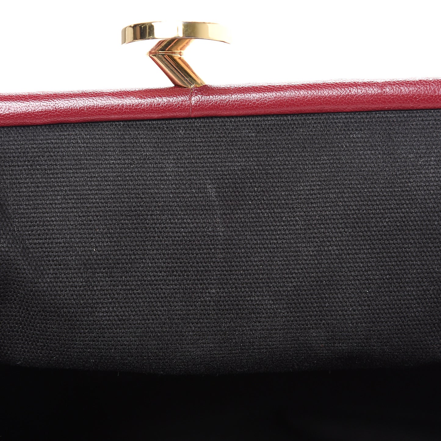 Calfskin Quilted Little Stam Bordeaux