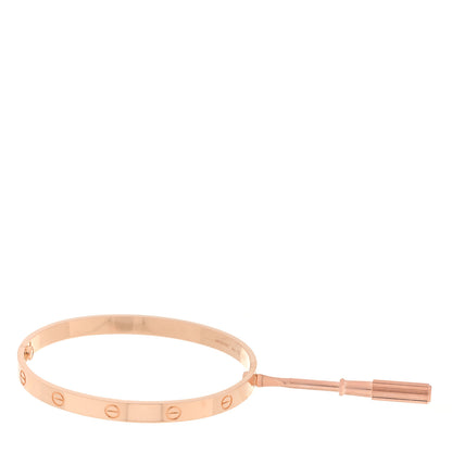 Cartier 18K Pink Gold LOVE Bracelet 20 4 of 5