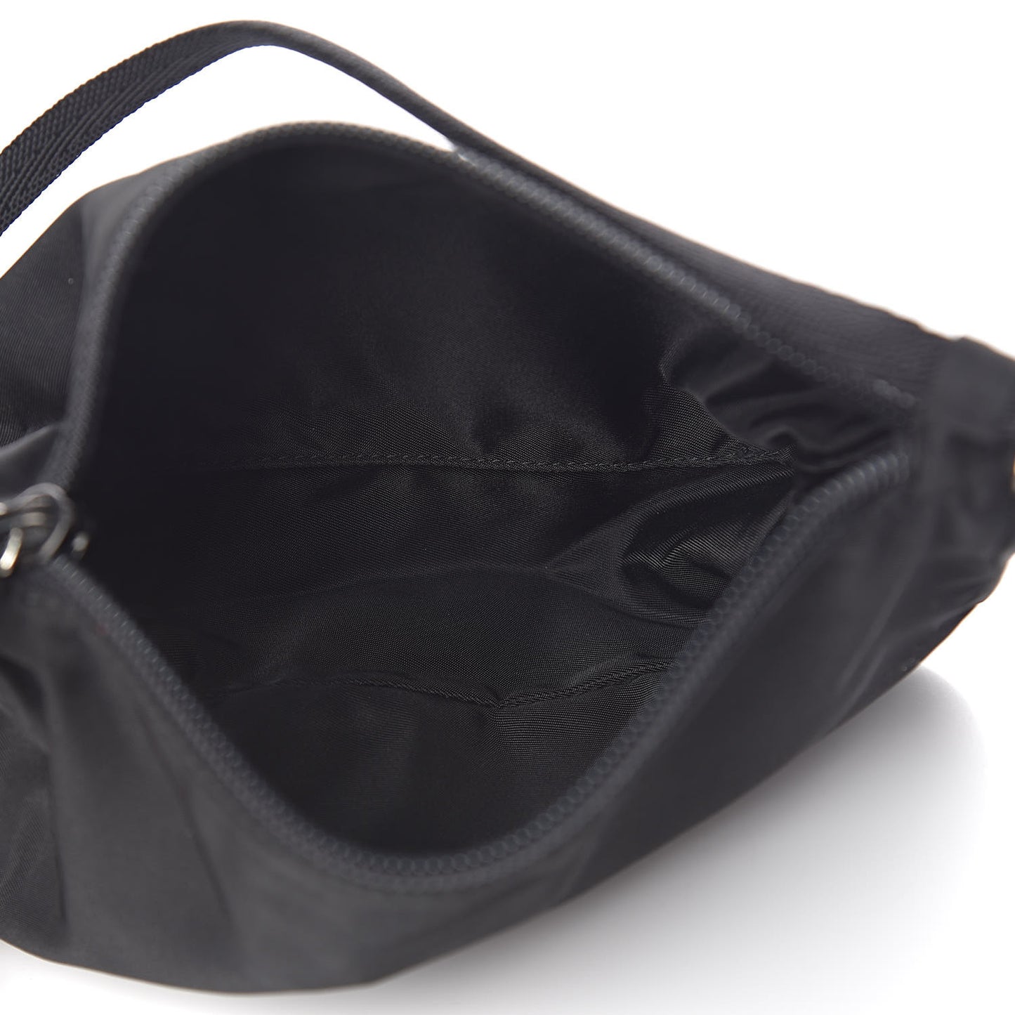 Tessuto Nylon Pochette Bag Black