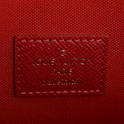 Louis Vuitton Damier Ebene Pochette Felicie Chain Wallet 7 of 11