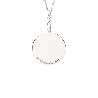 Tiffany Sterling Silver New York Round Tag Necklace 4 of 4