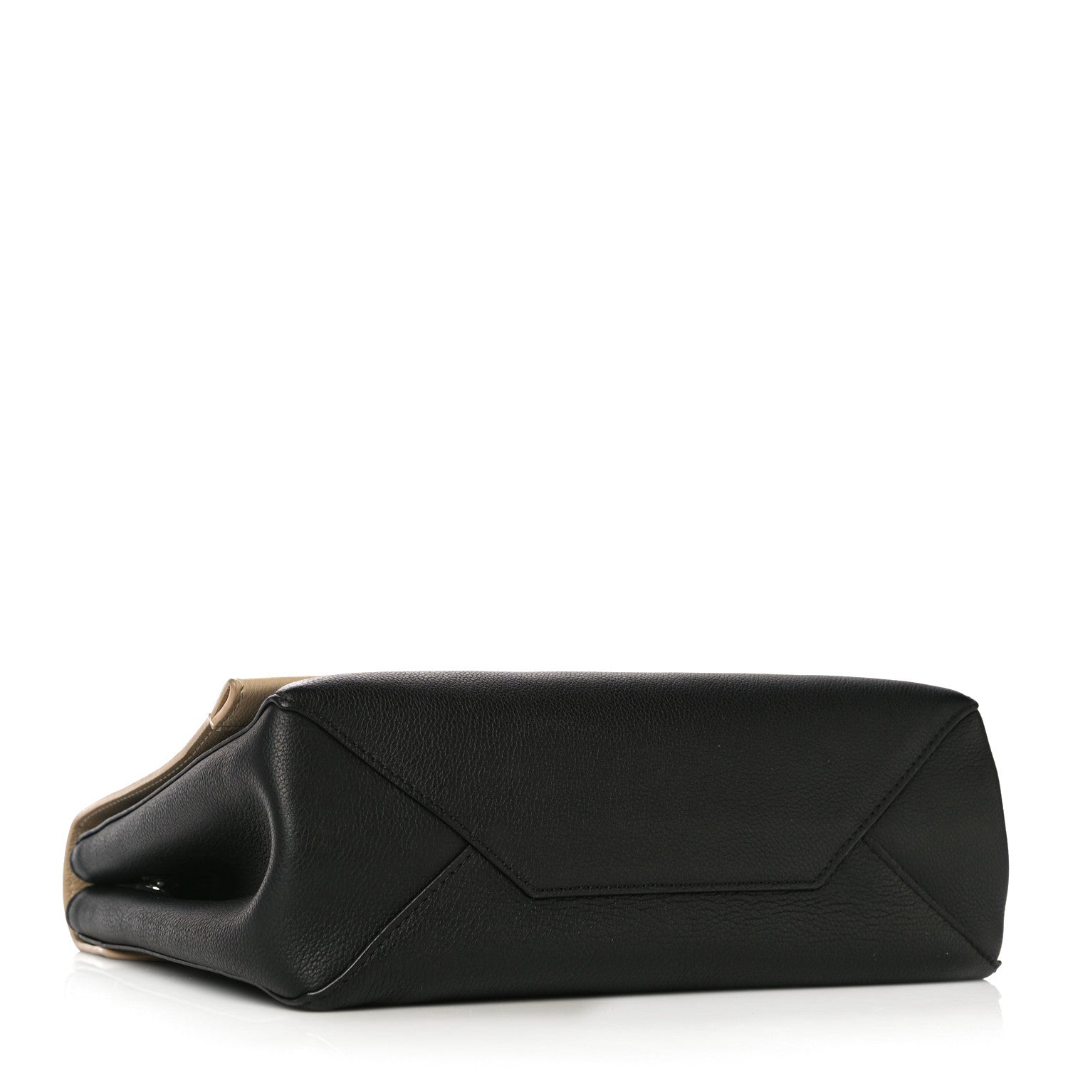 Louis Vuitton Soft Calfskin Lockme II Top Handle Vanille Black 4 of 11