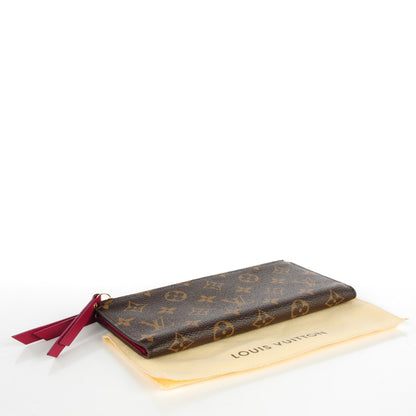 Louis Vuitton Monogram Adele Wallet Fuchsia 4 of 7