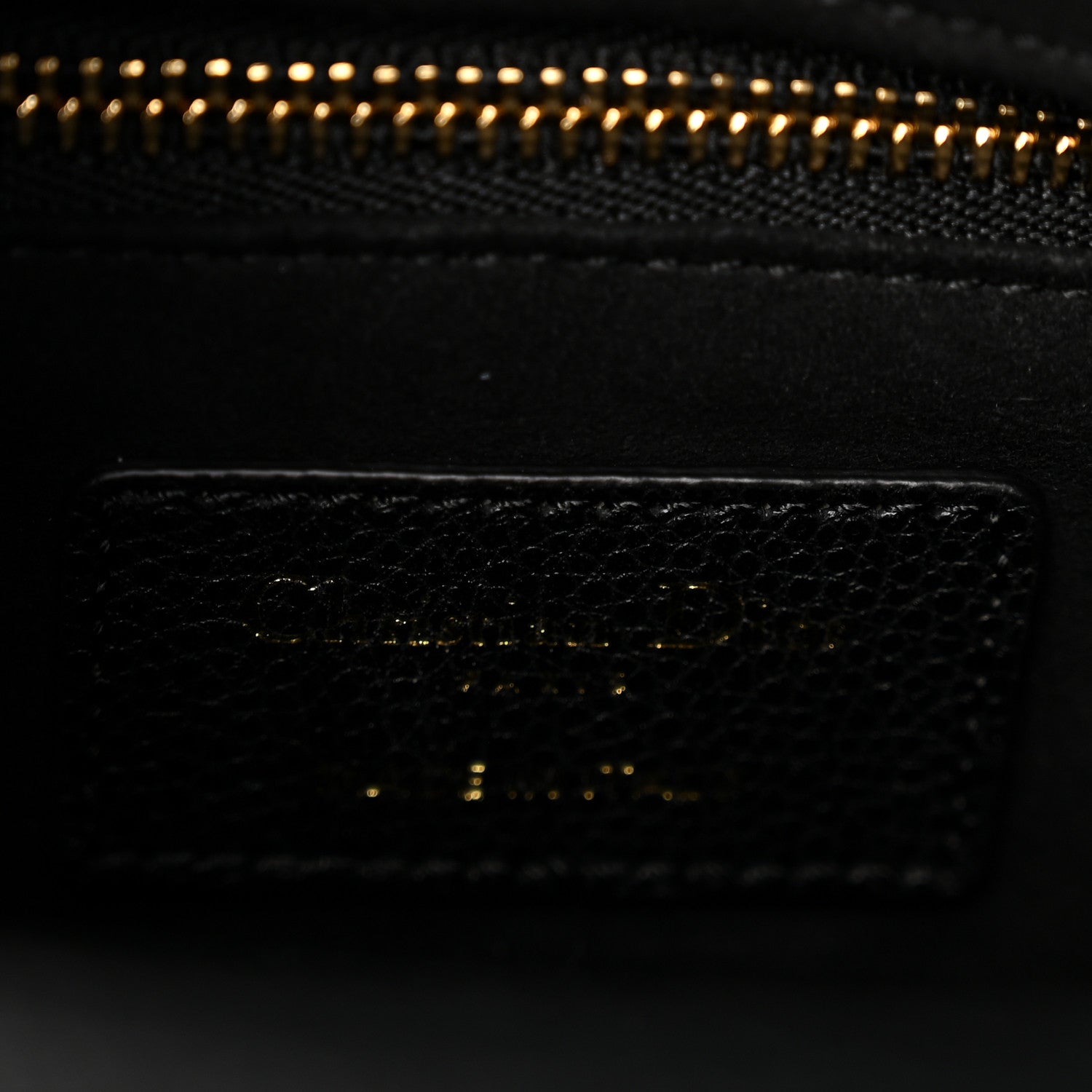 Christian Dior Grained Calfskin Cannage Small Lady Dior Black 6 of 11