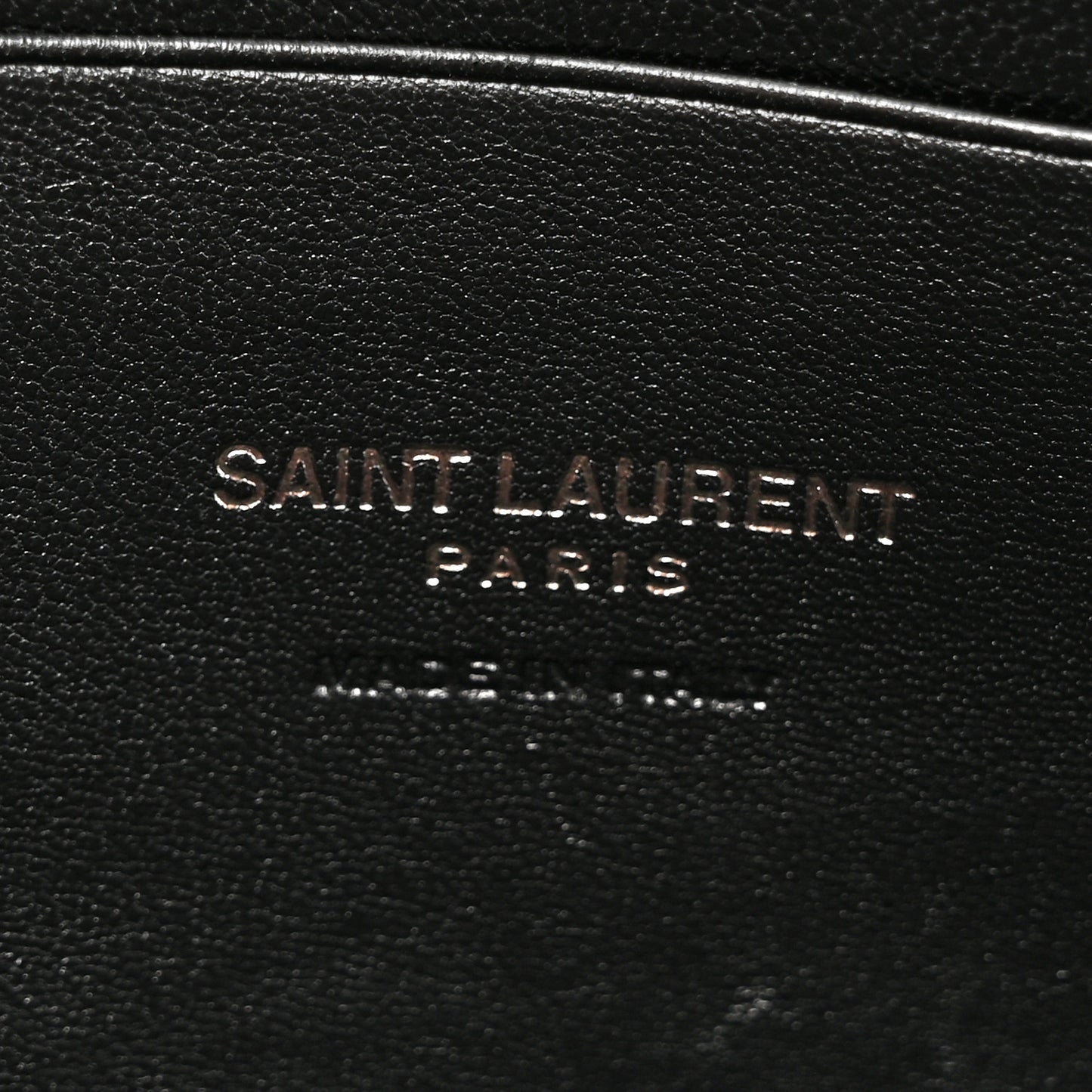 Grain De Poudre Matelasse Monochrome Monogram Mini Lou Camera Bag Black