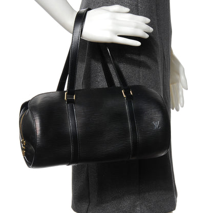 Louis Vuitton Epi Soufflot Black 2 of 7