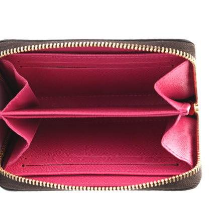 Louis Vuitton Damier Ebene 2020 Christmas Animation Roller Coaster Zippy Coin Purse Pivoine 5 of 7