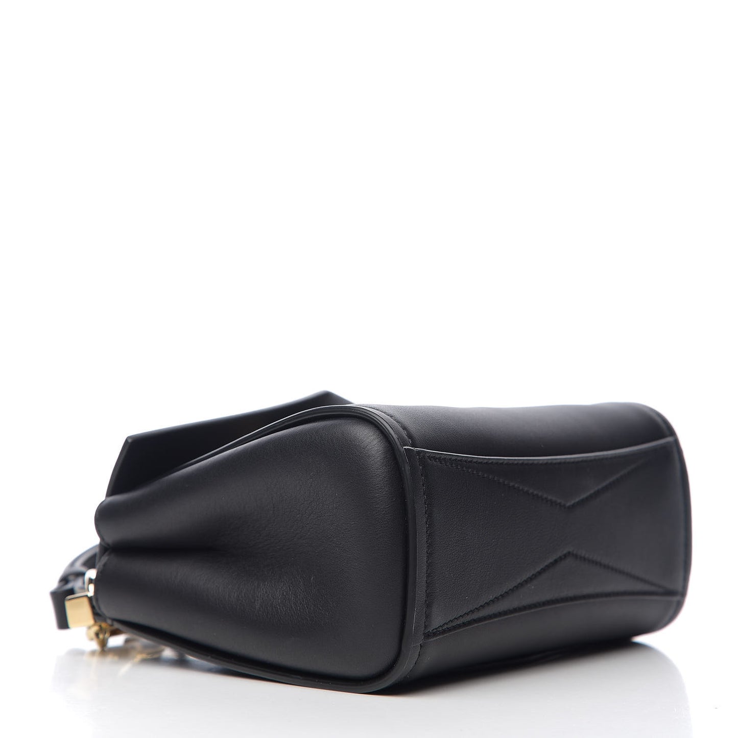 Calfskin Mini Mystic Shoulder Bag Black