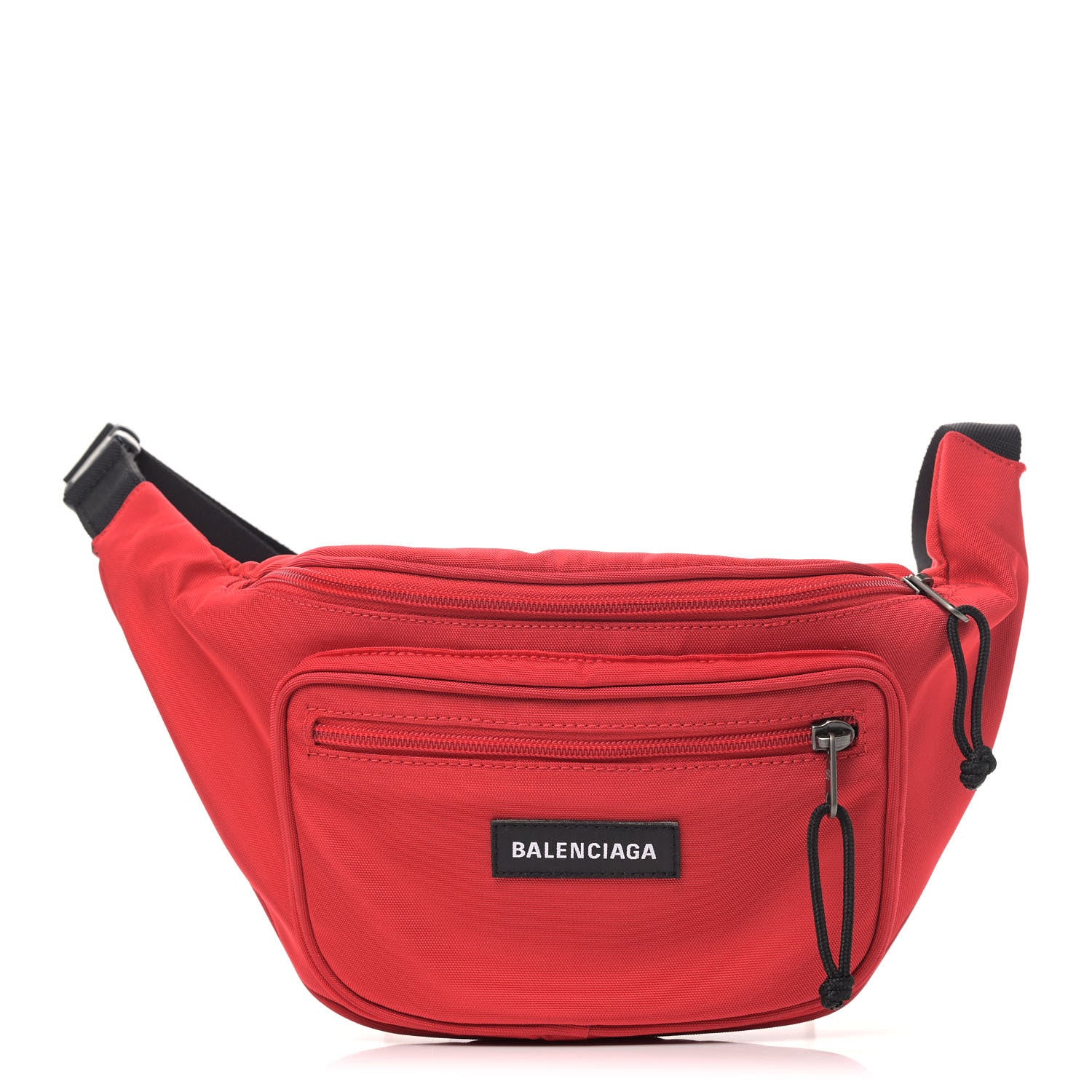 Balenciaga Nylon Canvas Explorer Belt Bag Red 1 of 5