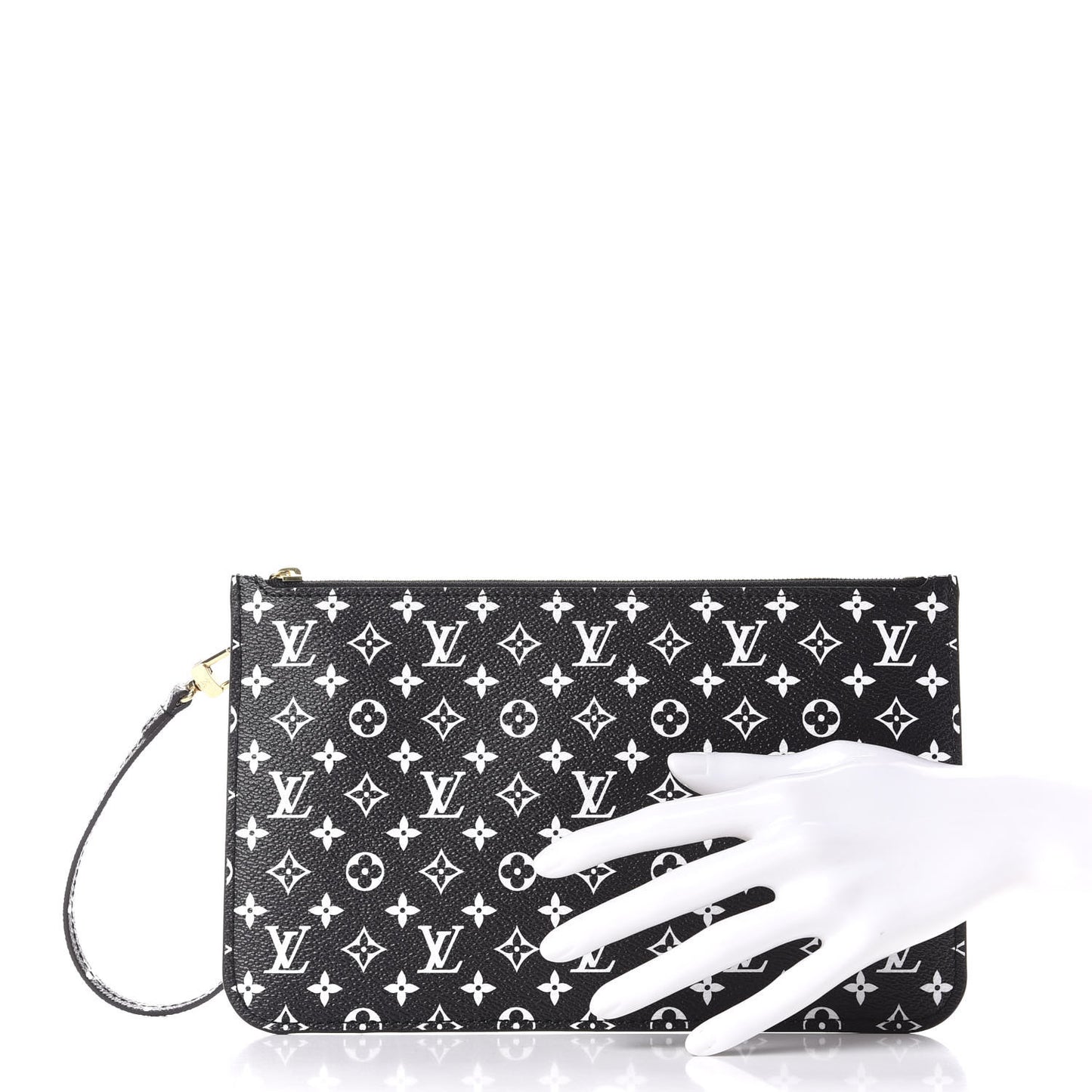 Monogram Giant Jungle Neverfull MM GM Pochette Black