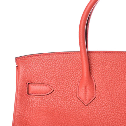 Hermes Taurillon Clemence Birkin 35 Rose Jaipur 14 of 35