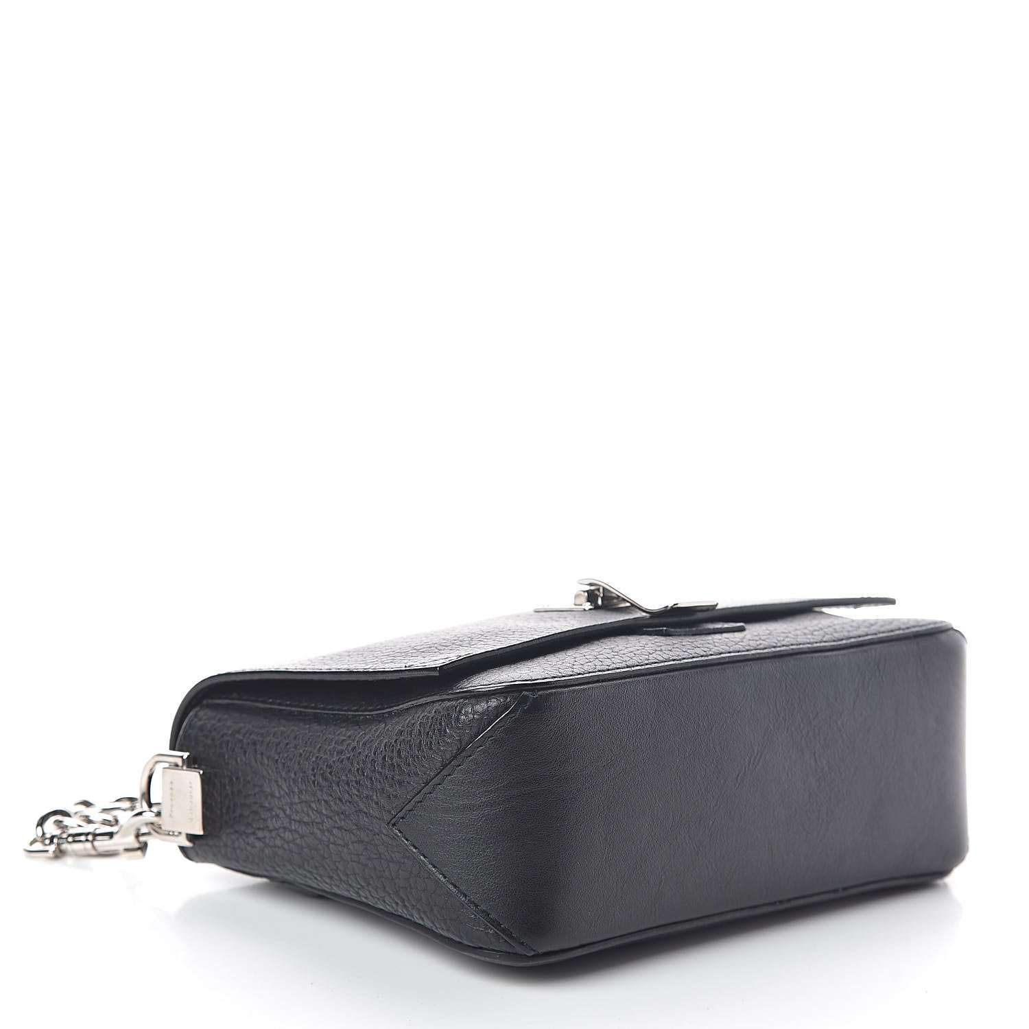 Proenza Schouler Pebbled Calfskin Extra Small Courier Black 3 of 8