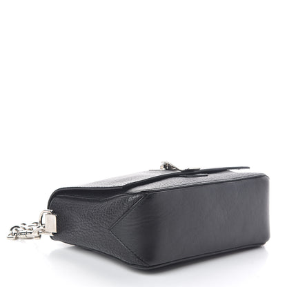 Proenza Schouler Pebbled Calfskin Extra Small Courier Black 3 of 8