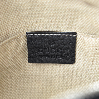 Gucci Pebbled Calfskin Small Soho Disco Bag Black 6 of 10