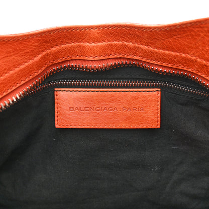Balenciaga Agneau Giant 21 Silver Hardware City Mandarine 6 of 17