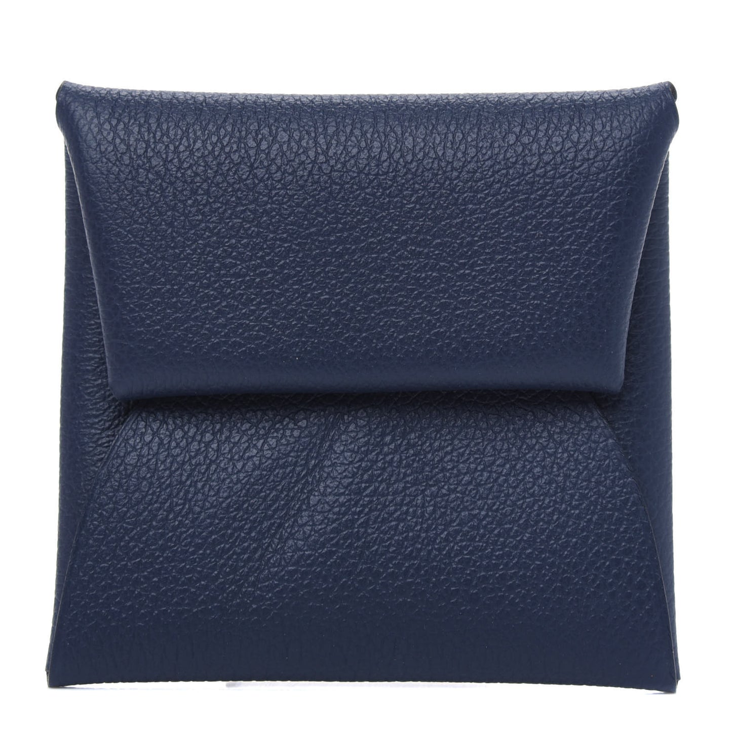 Evercolor Bastia Verso Coin Purse Bleu Nuit Caramel
