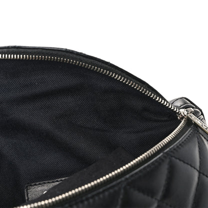 Chanel Calfskin Quilted Waist Belt Bag Black 16 of 16