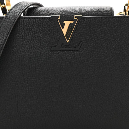 Louis Vuitton Taurillon Capucines BB Black 7 of 7