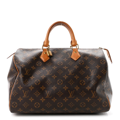 Louis Vuitton Monogram Speedy 35 2 of 23