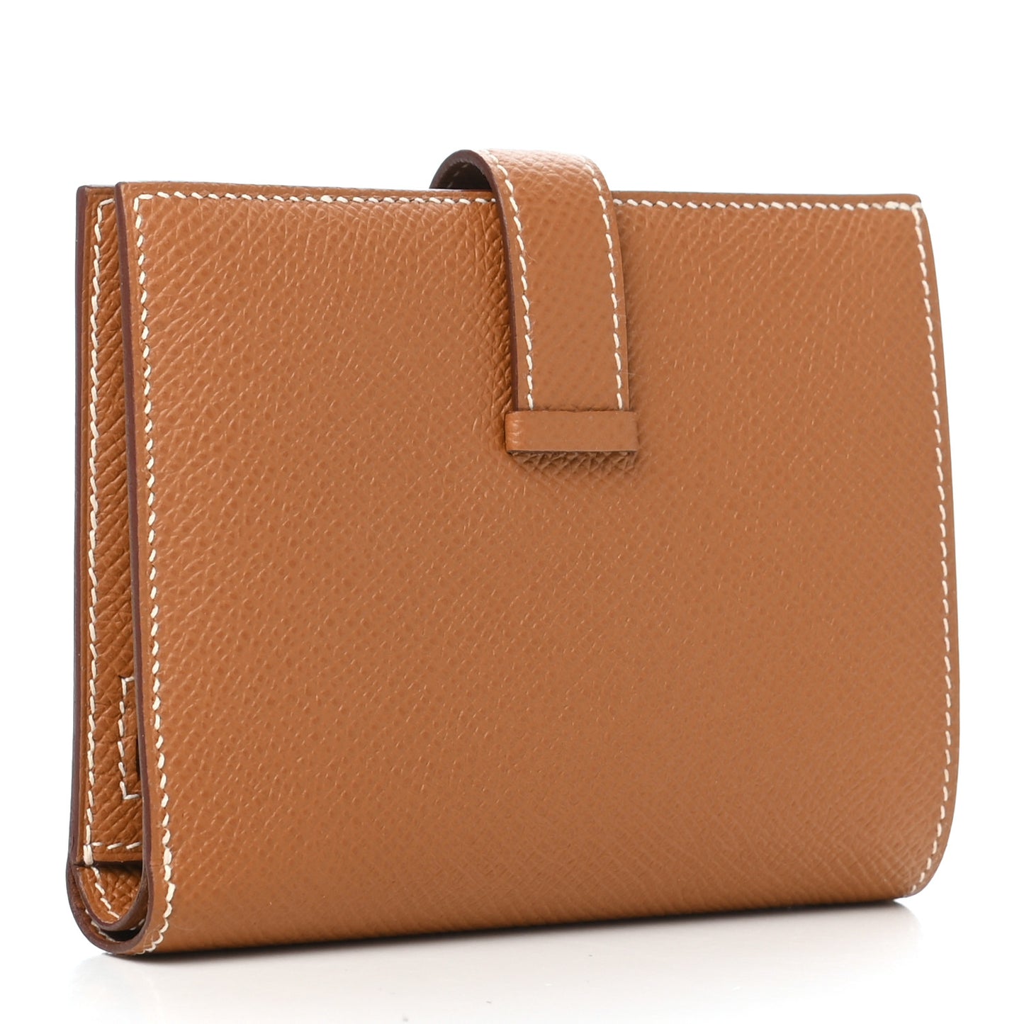Epsom Bearn Compact Wallet Gold
