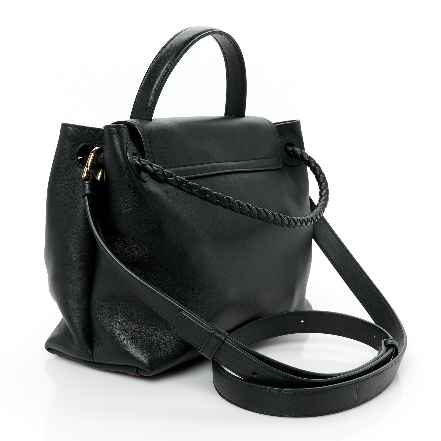 Bottega Veneta Silky Calfskin Small Ciao Ciao Black 3 of 10
