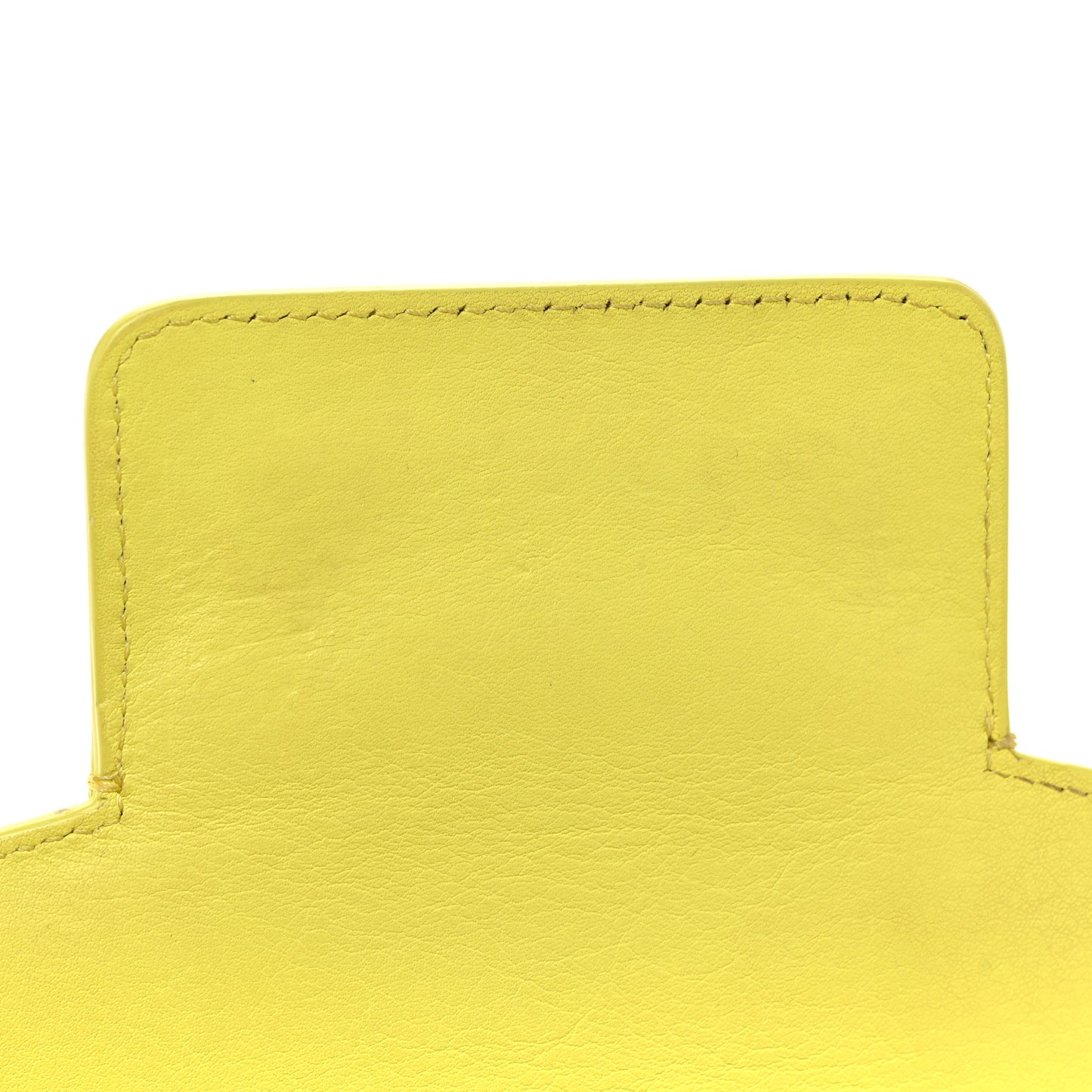 Calfskin Tiny PS11 Classic Shoulder Bag Lemon