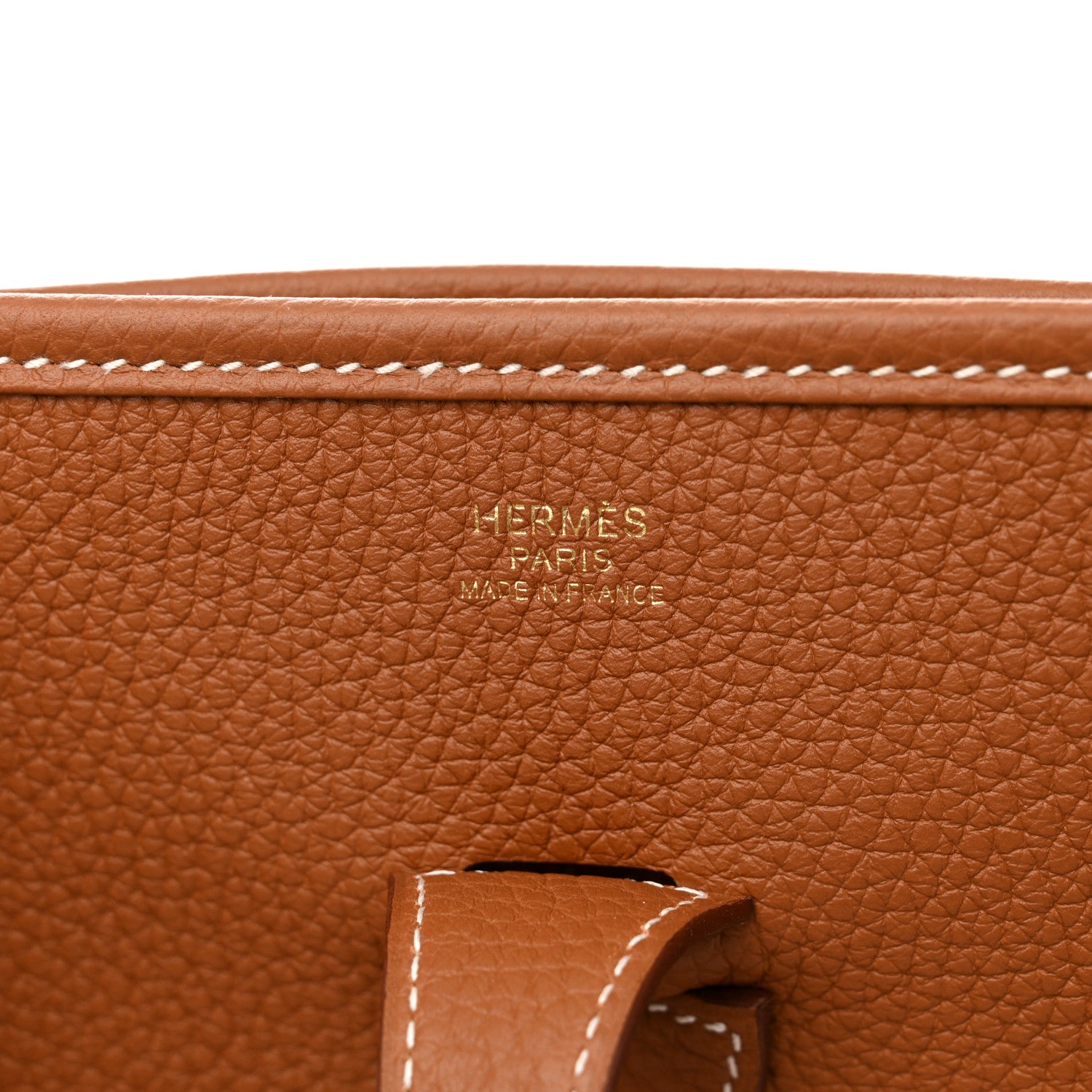 Hermes Taurillon Clemence Amazone Evelyne PM III Gold 6 of 11