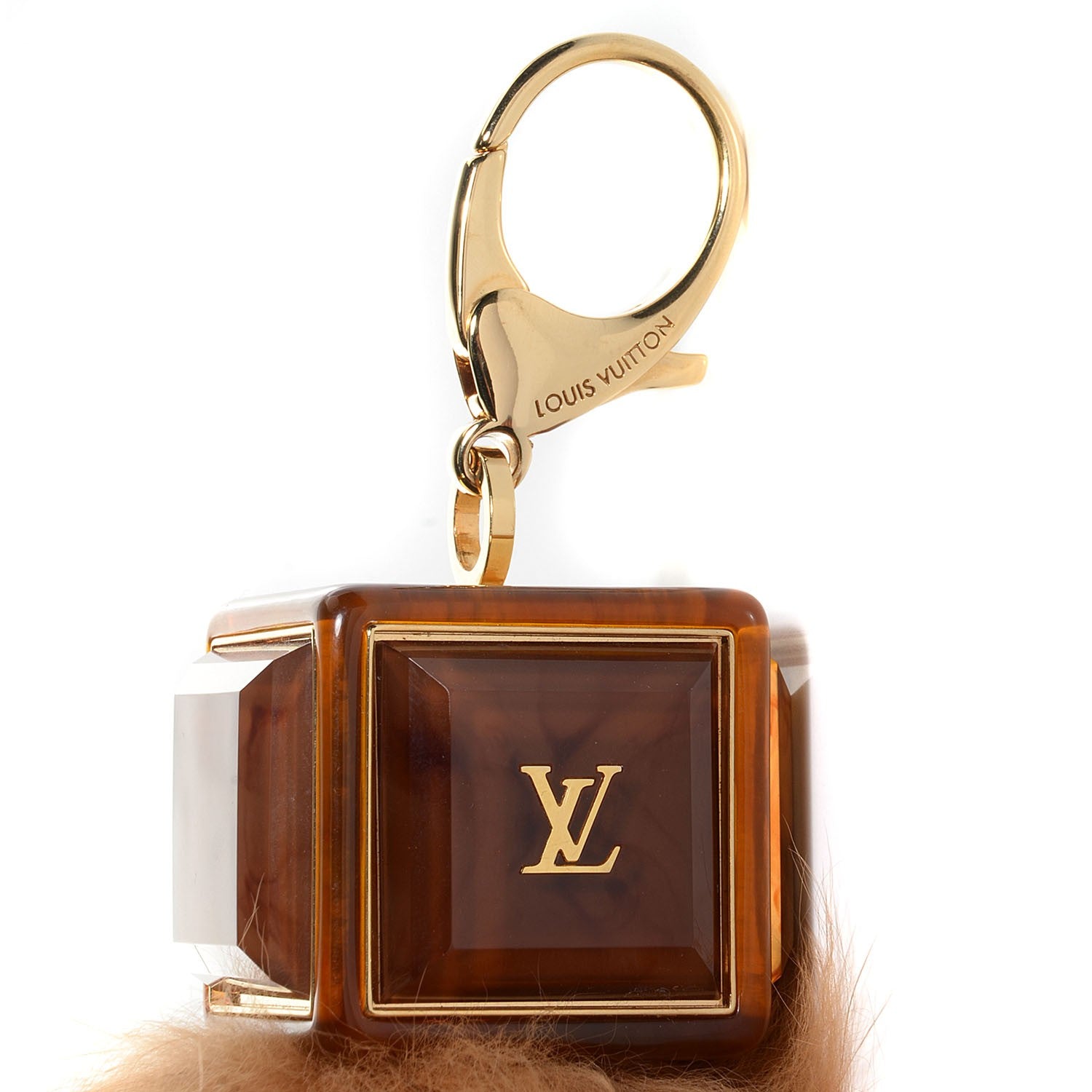 Louis Vuitton Fox Fur Foxy Key Holder Bag Charm 3 of 5