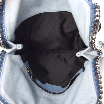 Stella McCartney Denim Poppy Small Falabella Tote Blue 5 of 10