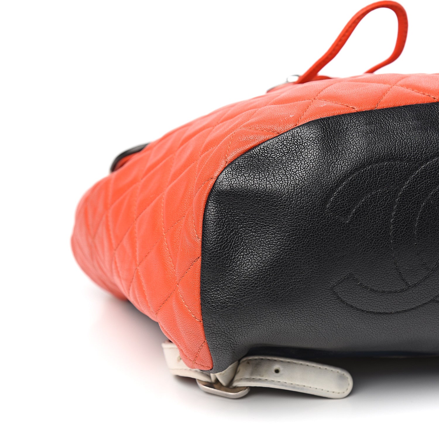 Chanel Lambskin Quilted Small Cuba Urban Spirit Backpack Orange 10 of 14