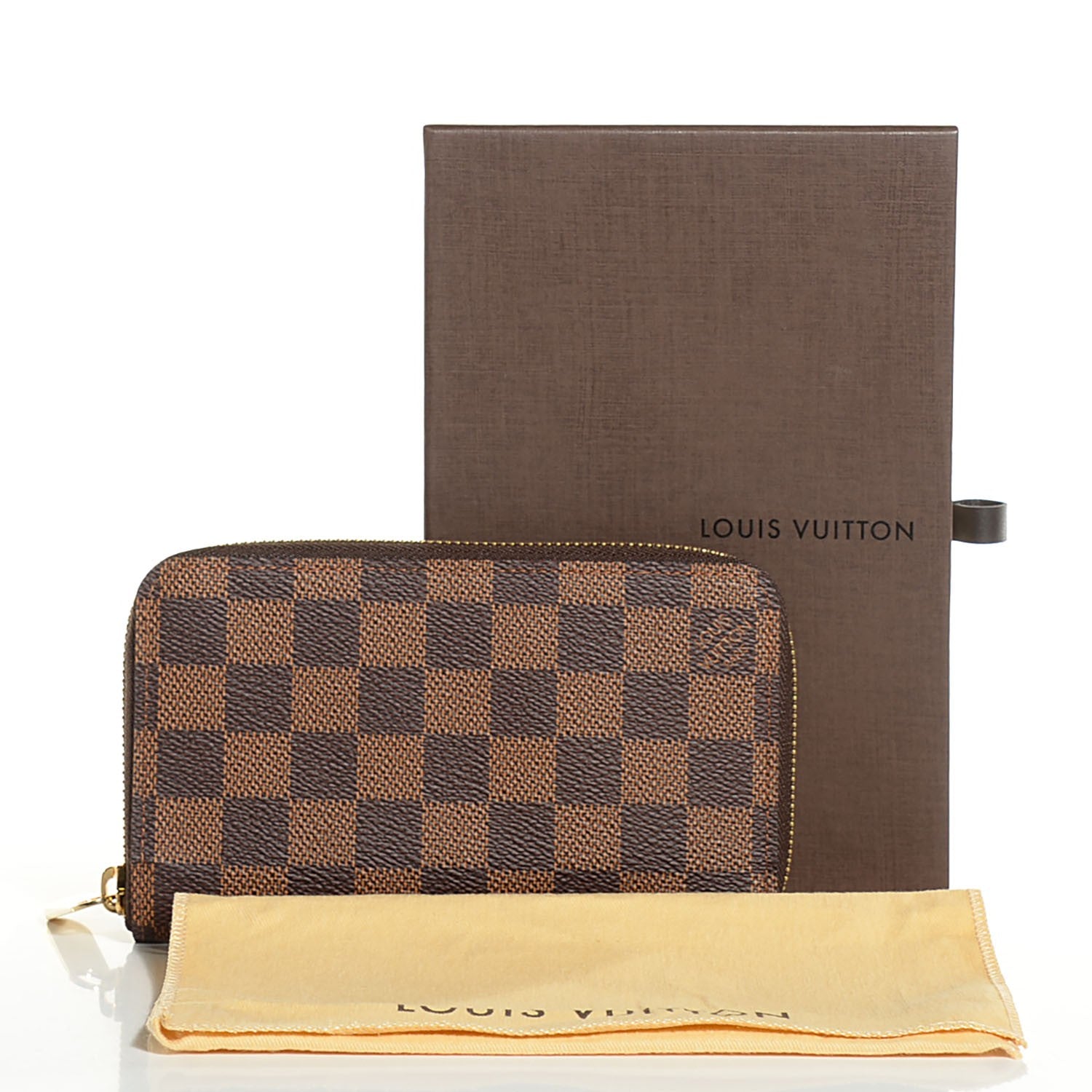 Louis Vuitton Damier Ebene Zippy Compact Wallet 16 of 16
