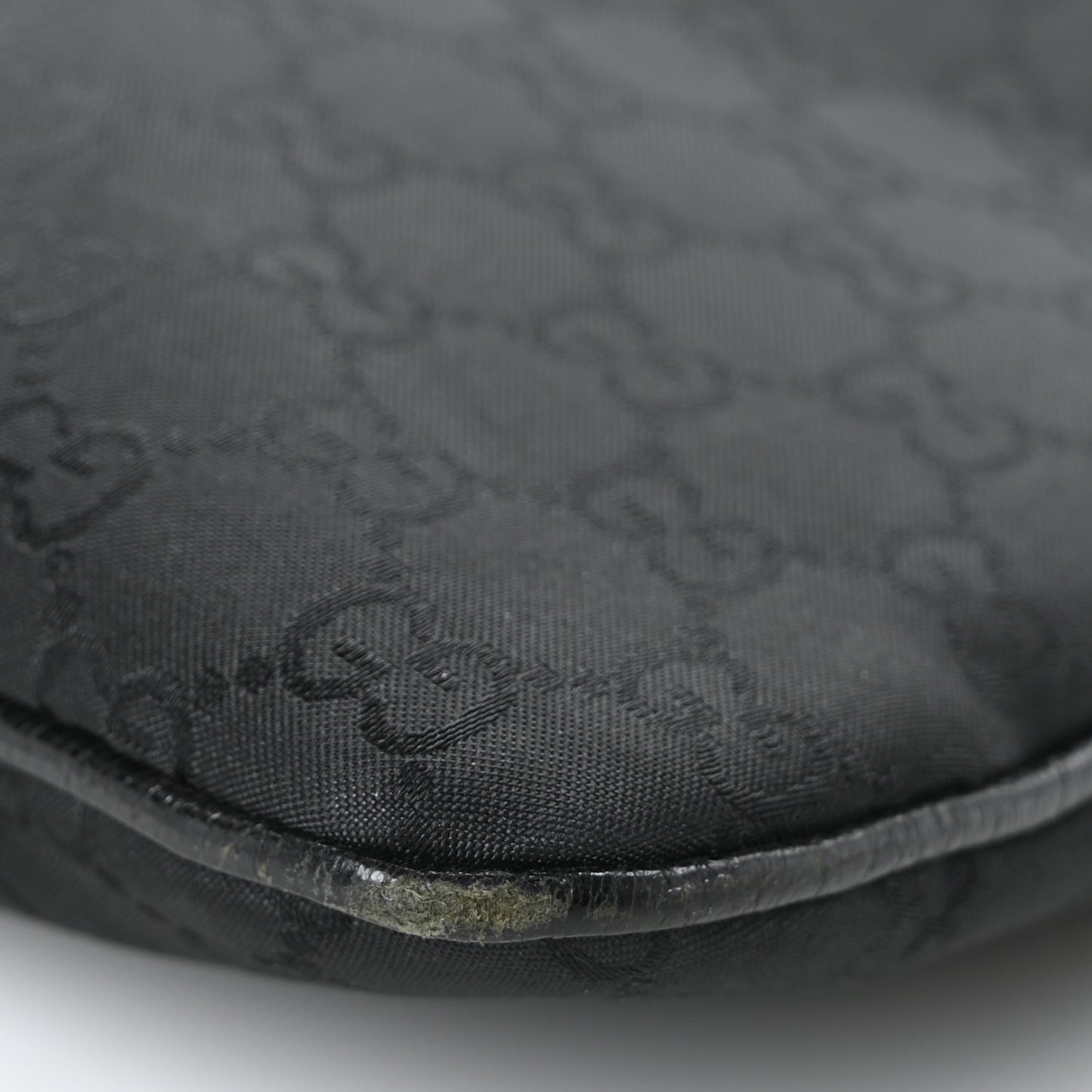 Calfskin Canvas Monogram Flat Vertical Tote Black