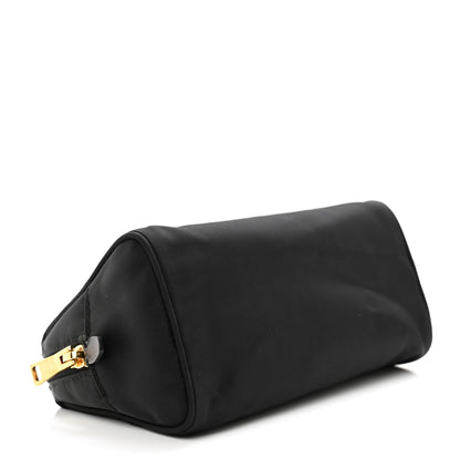 Prada Tessuto Nylon Wristlet Pouch Black 4 of 6