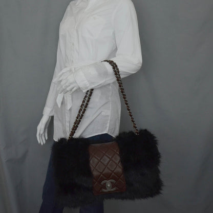 Chanel Fantasy Fur Arctic Flap 2 of 13