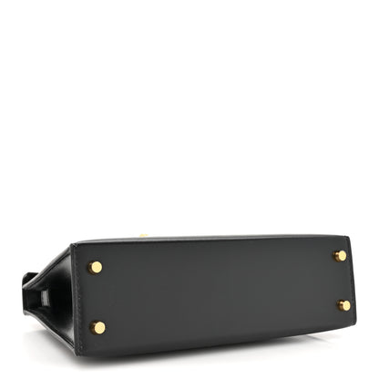 Hermes Box Mini Kelly Sellier 20 Black 4 of 11