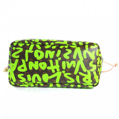 Louis Vuitton Monogram Graffiti Neverfull GM Green 4 of 7