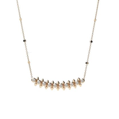 Cartier 18K Pink Gold Diamond Clash de Cartier Necklace 4 of 5