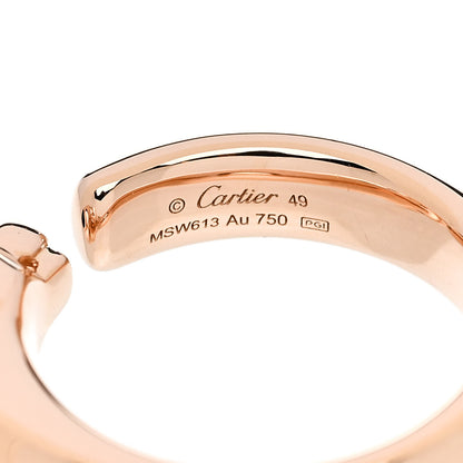 Cartier 18K Pink Gold Tsavorite Black Onyx Panthere De Cartier Ring 49 4.75 5 of 5