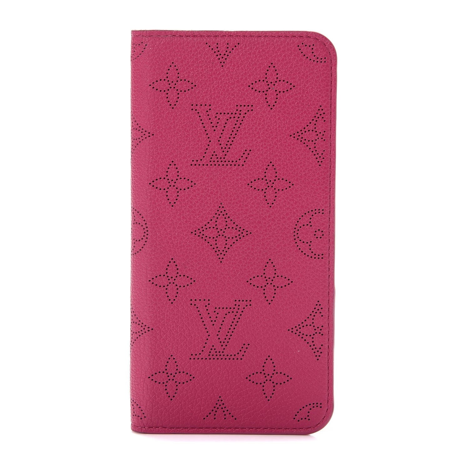 Monogram Cuir iPhone 7/8 Plus Folio Case Fuchsia