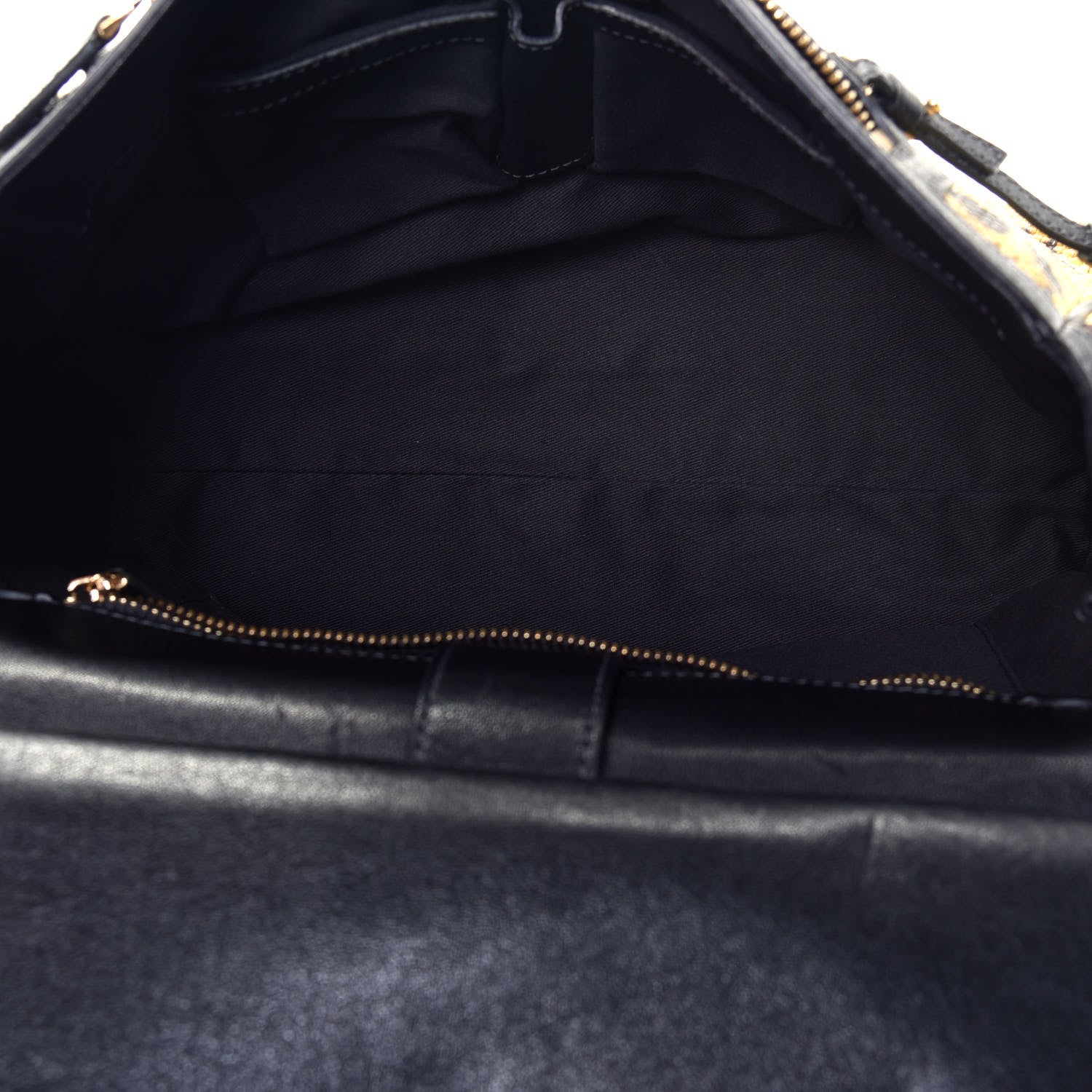 Dolce & Gabbana Canvas Leopard Print Large Miss Sicily Satchel 6 of 9