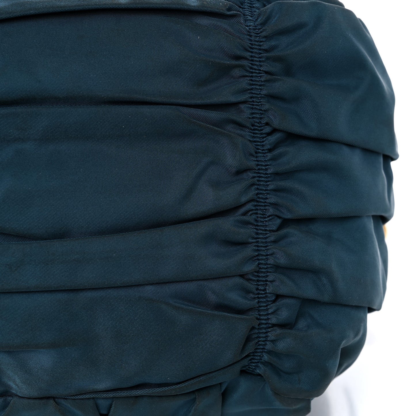 Tessuto Nylon Nappa Gaufre Shopping Satchel Baltico