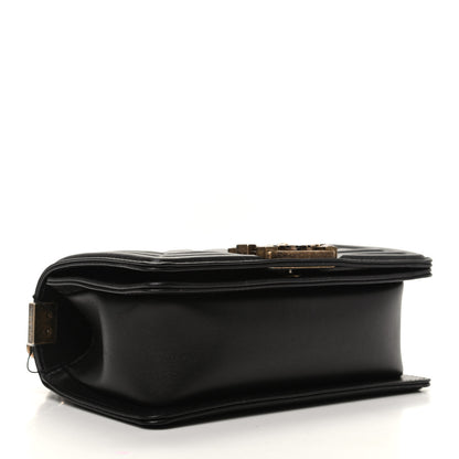 Chanel Calfskin Quilted Gripoix Small Boy Flap Black 4 of 9